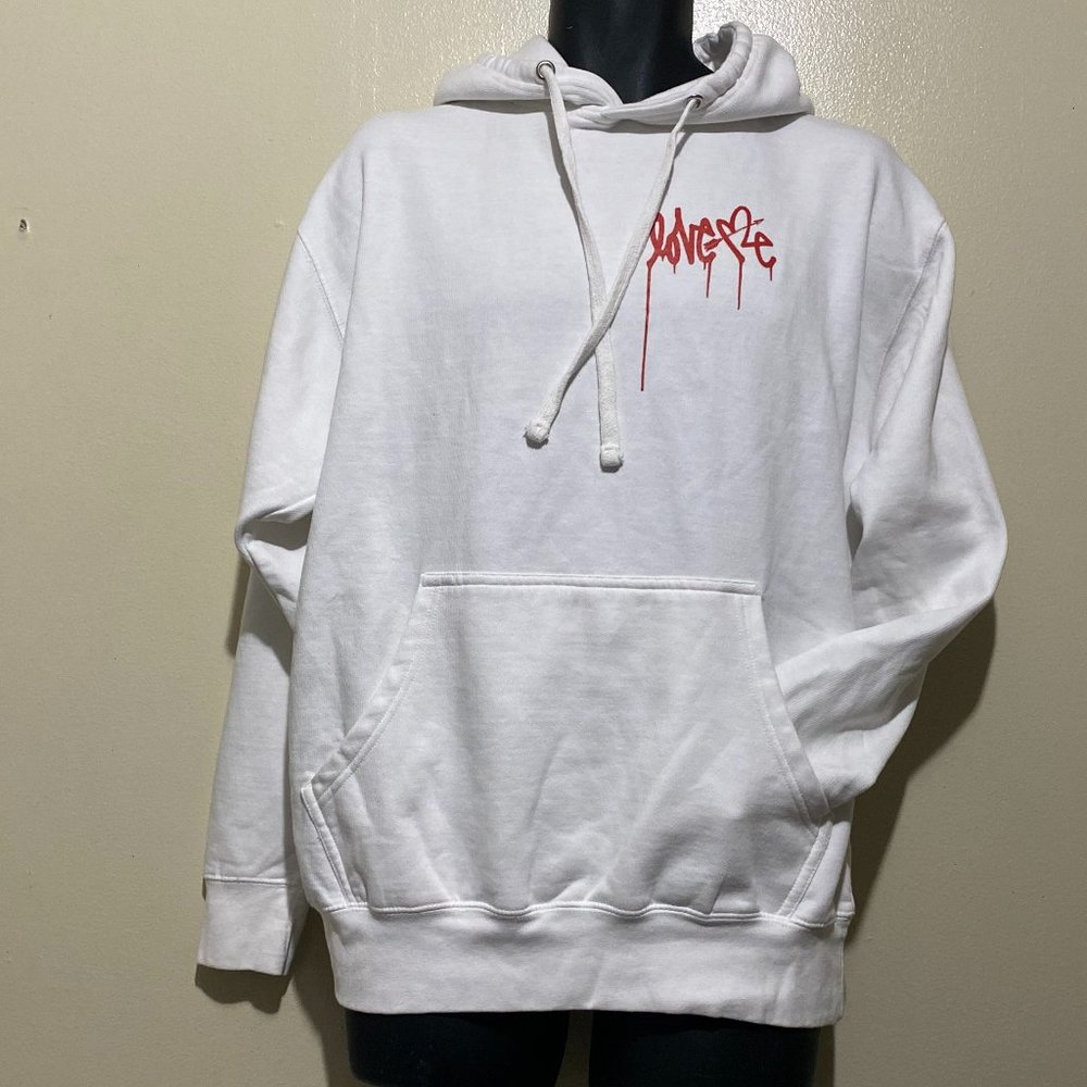 Love Me Unisex Sweatshirt Hoodie (ADULT) Size Large (PRE-LOVED)